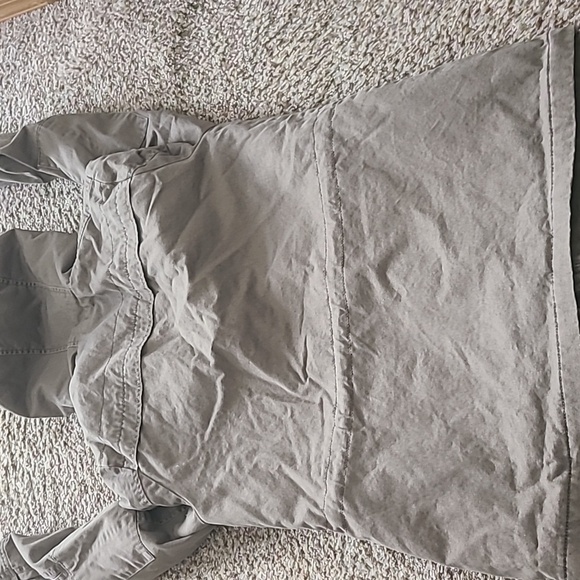 Lucky Brand Tan Utility Jacket with Hood - Picture 8 of 9